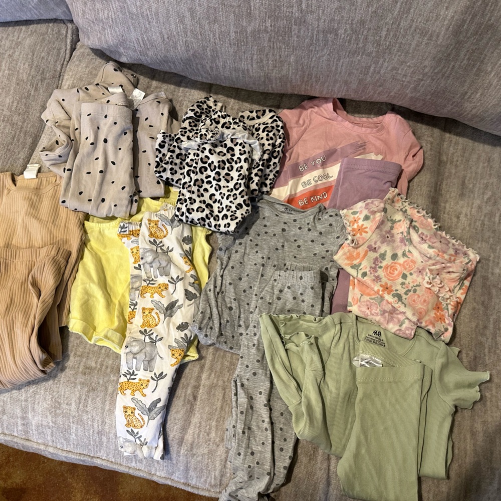 18-24 months H&M Target Walmart matching sets